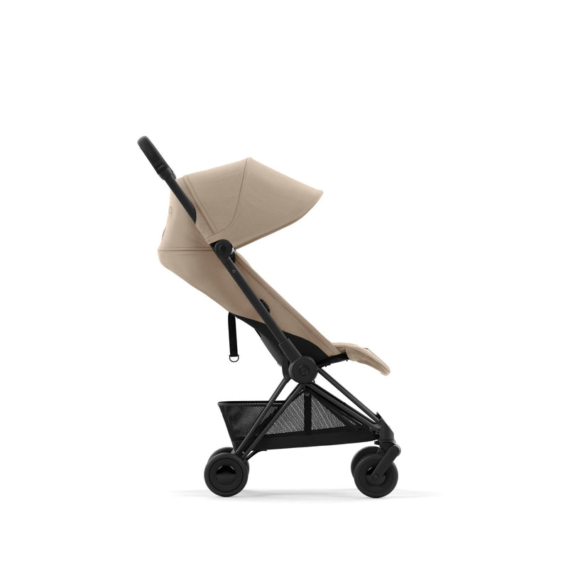 Cybex Coya Matt Black Cozy Beige