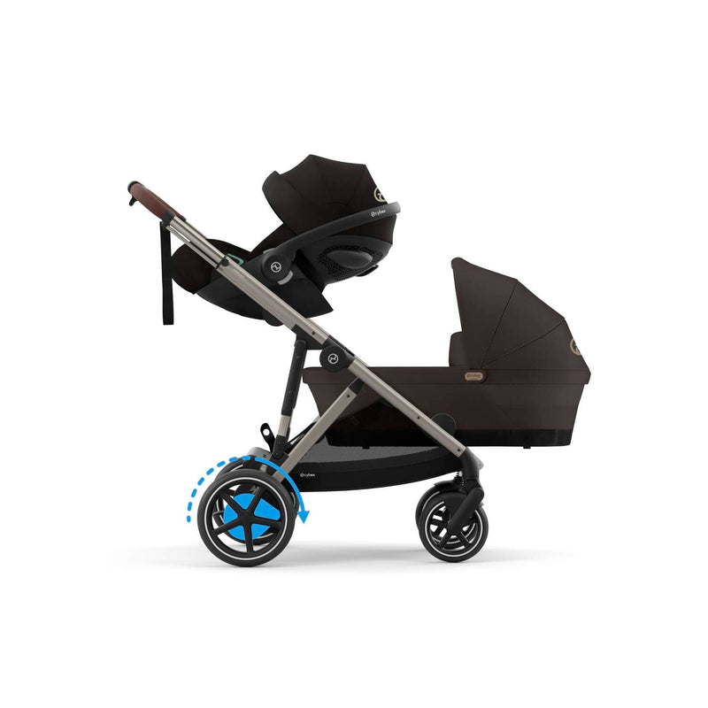 cybex portugal Cybex e-Gazelle S TPE Chocolate Brown