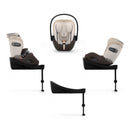 Cybex Cloud S Cozy Beige + Base S