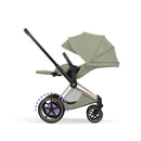 Cybex e-Priam Style Champagne Gold Sage Green