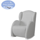 Micuna Poltrona Flor Slow System Branco Polipel Cinza