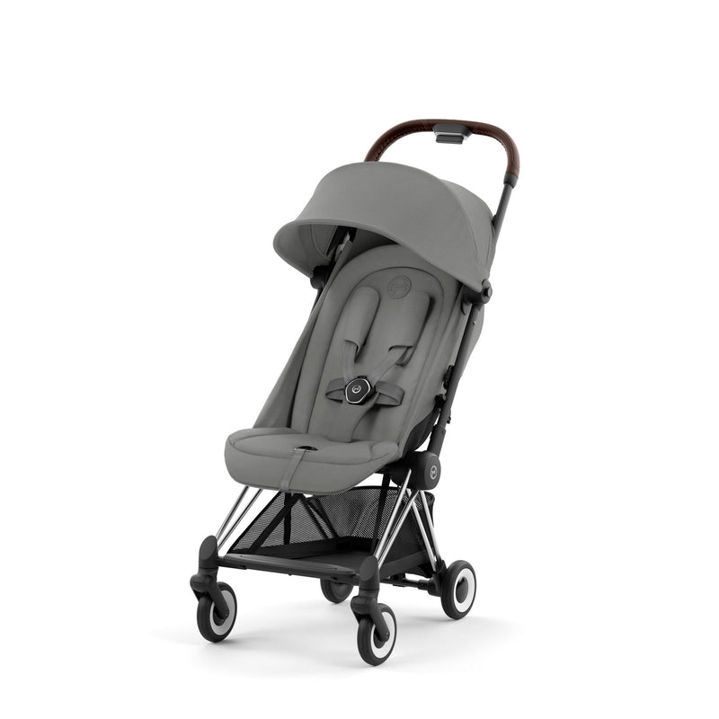 Cybex coya chrome dark brown mirage grey