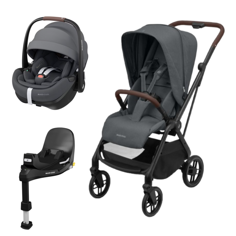 Maxi Cosi Leona 2 GRP + Pebble 360 Pro GRP + Base 360 Pro