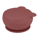 Minikoioi Taça com Tampa Bordeaux