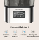 Babybrezza Super Quick 10 Minute Sterlizer Dryer Steel