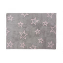 Aratextil tapete estrela gris rosa 120x160