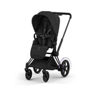 Cybex e-Priam Style Frame & Seat Matt Black