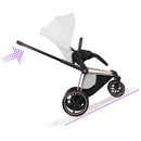 Cybex e-Priam Style Champagne Gold Off White