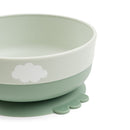 Done by Deer Conjunto First Meal Set Happy Clouds Green