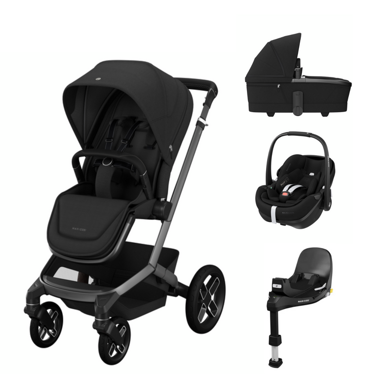 Maxi Cosi Pack Lançamento Fame Twillic Black