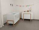 Ikid Conjunto Cama Tivoli 120X60 + Cómoda