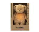 Moonie 2.0 Peluche Ursinho Luz e Ruído Organic Capuccino