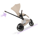 Cybex e-Priam Style Champagne Gold Cozy Beige