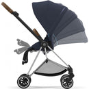 Cybex Mios Chrome Brown Seat Pack e Alcofa Lux Dark Blue