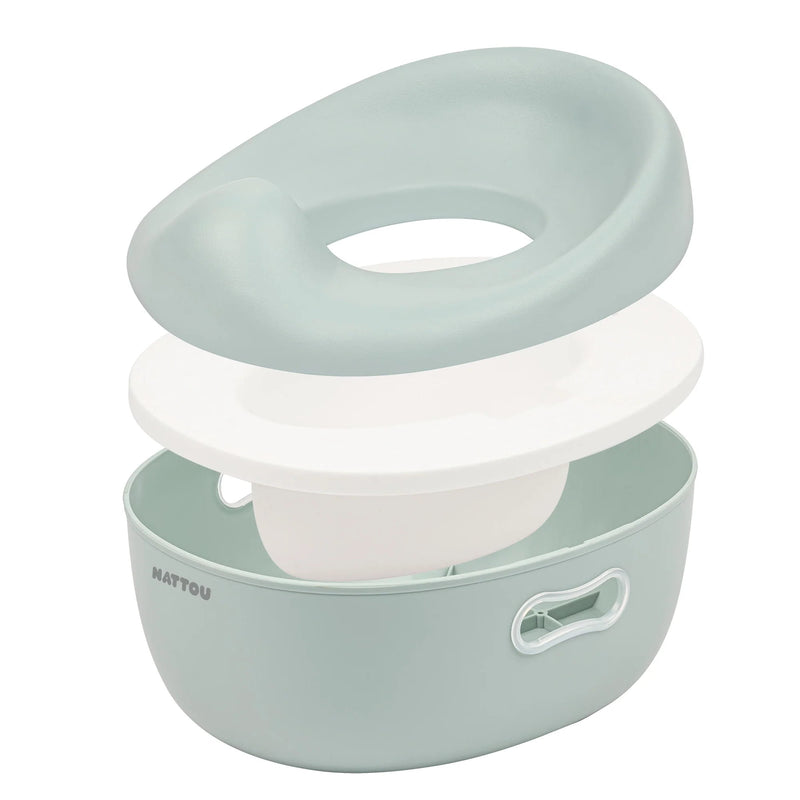 Nattou Potty Bacio 3 em 1 Sage Green