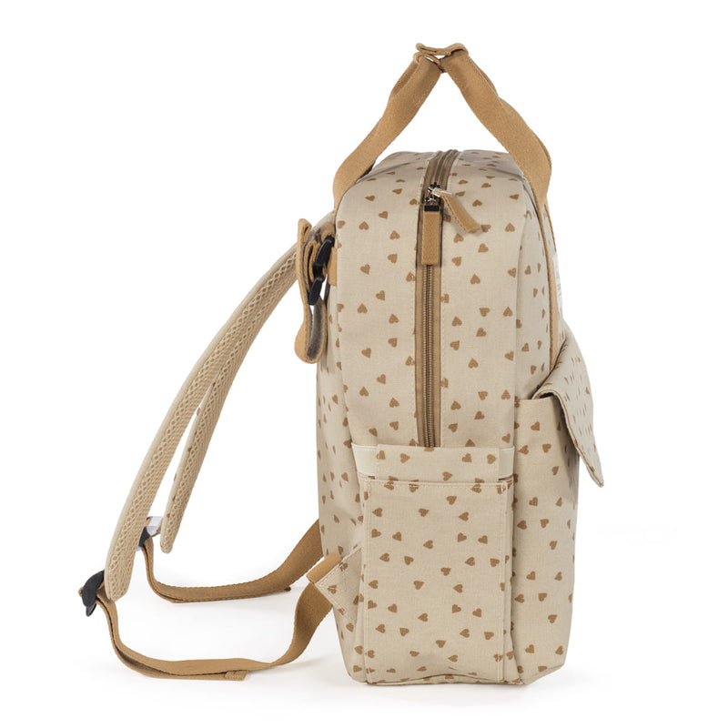 Walking Mum Mochila Poppy Hearts Canela