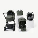 Jané Trio Keep Botanic + Alcofa + Kombibaby Mars Gray