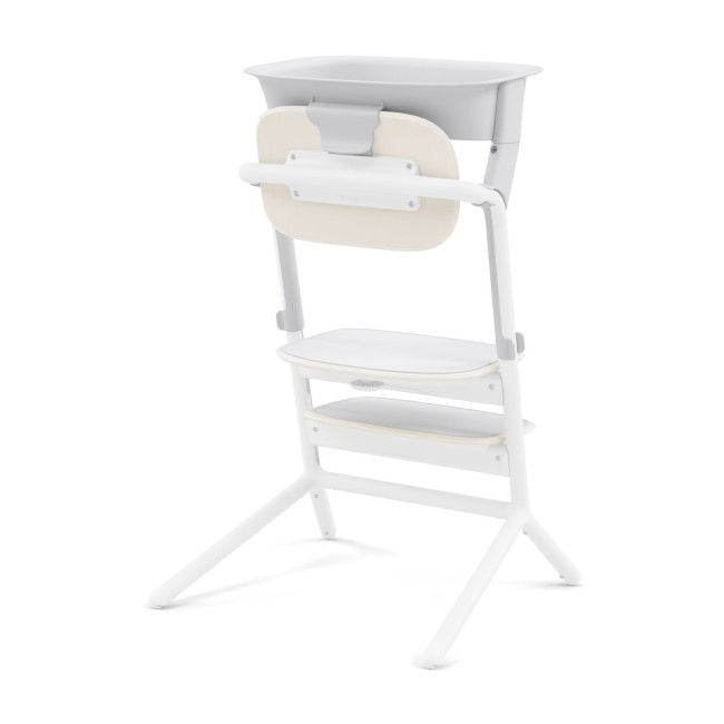Cybex Lemo 4 em 1 All White com Learning Tower