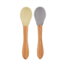 Minikoioi Colheres Mellow Yellow/Cinza