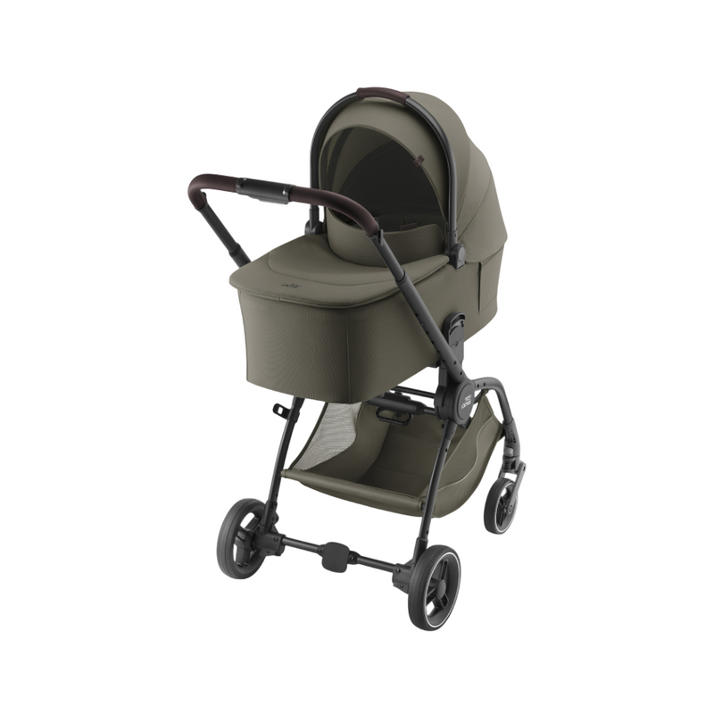 Britax Romer Duo Rio + Alcofa Lux Urban Olive