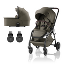 Britax Romer Duo Rio + Alcofa Lux Urban Olive
