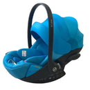Cybex Eexy S Twist+ 2 SLV Beach Blue + Cloud G i Size Plus + Aptadores
