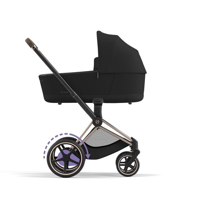 Cybex e-priam assento & chassi rosegold