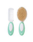 Saro Escova e Pente de Cerdas Naturais Mint