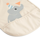 Done By Deer Bib Velcro Celebration Sand