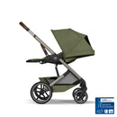 Cybex Balios S Lux 2 + Alcofa Dobravel Moss Green