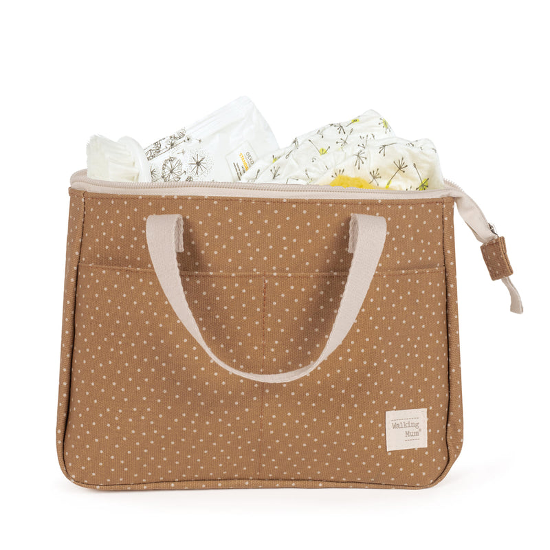 Walking Mum Necessaire Poppy Dots Canela