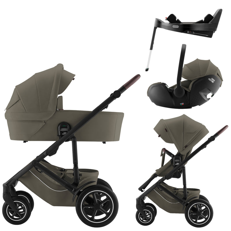 britax trio Britax romer Trio Smile 5Z Lux Urban Olive + Base Isofix