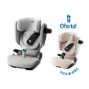 Britax Romer Kidfix Pro Lux Linen Grey + Forra de Verão