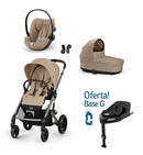 Cybex Balios S Lux + Alcofa + Cloud G Plus Almond Beige + B