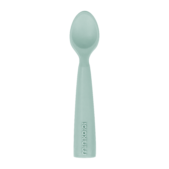 Minikoioi Colher em Silicone River Green