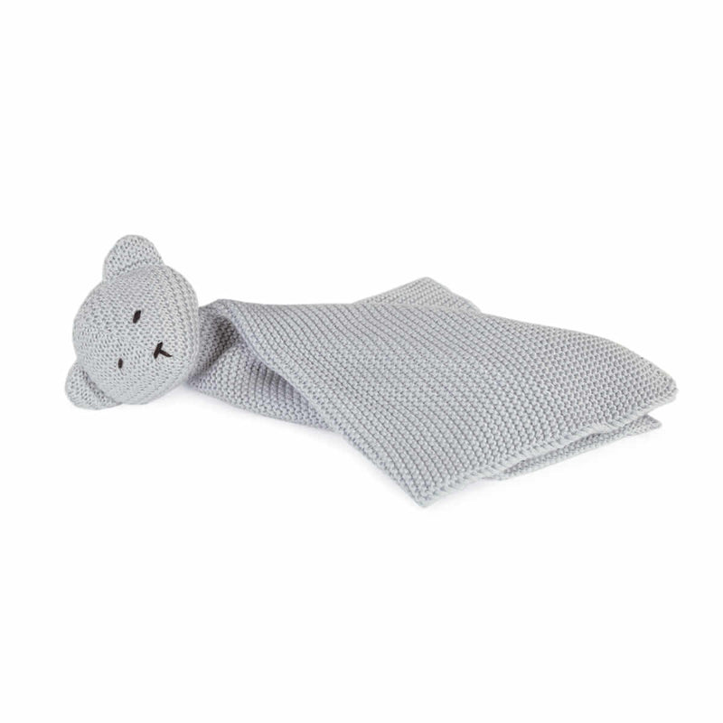 Walking Mum Doudou Urso de Tricot Cinza