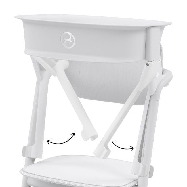 Cybex Lemo 4 em 1 All White com Learning Tower