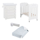 Micuna Pack Bonne Nuit (Cama + Cómoda Banheira + Têxtil)