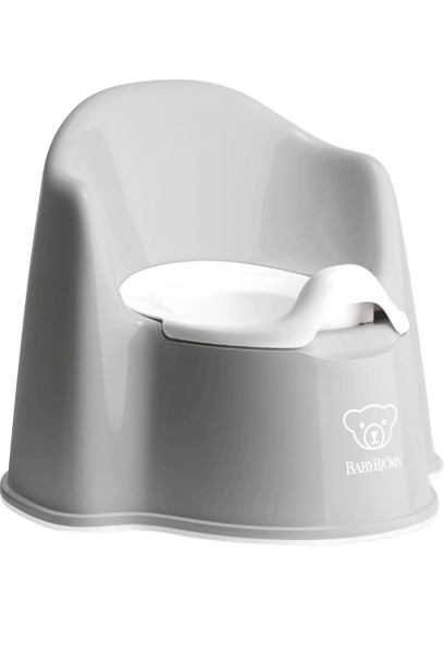 Babybjorn Bacio Potty Chair Grey White