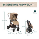 Chicco Carrinho Bellagio 2.0 Caramel