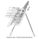Bebedue Cadeira Papa Evolutiva Evolia Soft Grey