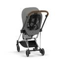Cybex Mios Chrome Brown Seat Pack e Alcofa Lux Pearl Grey