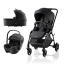 Britax Romer Trio Rio + Alcofa + Baby-Safe Pro Style Carbon Black