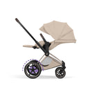 Cybex e-Priam Style Champagne Gold Cozy Beige
