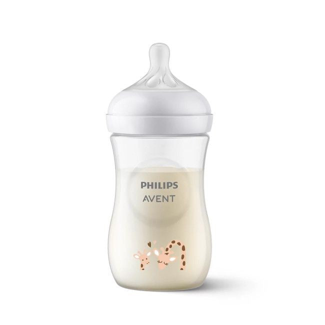 Philips avent biberão natural response girafa 260ml