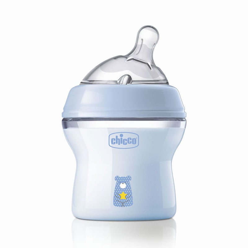 Chicco biberão natural feeling azul 150 ml