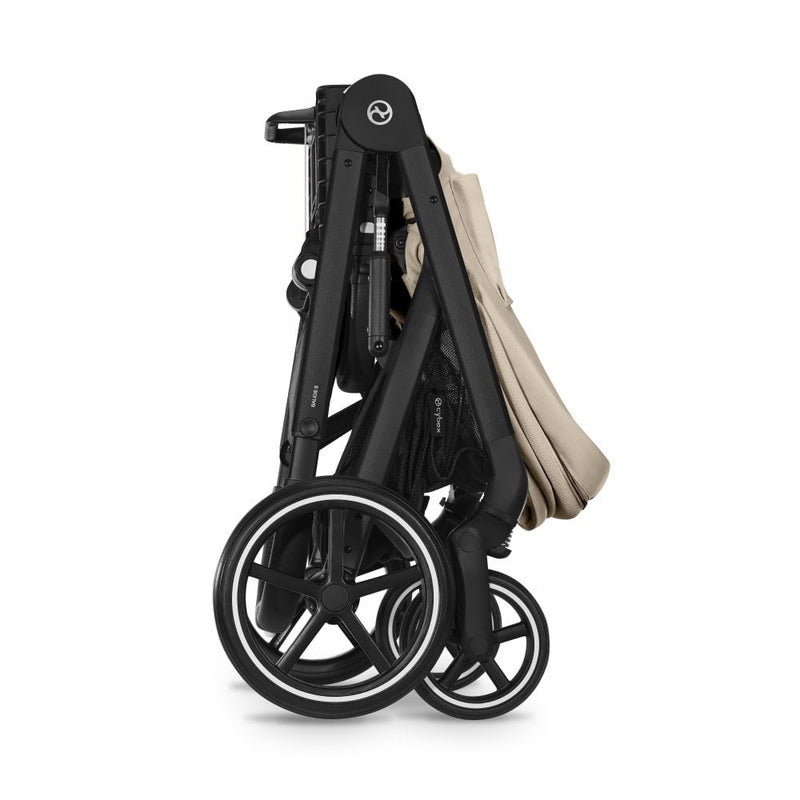 Cybex Balios S Lux One Box Black Frame Almond Beige
