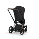 Cybex e-Priam Style Champagne Gold Sepia Black