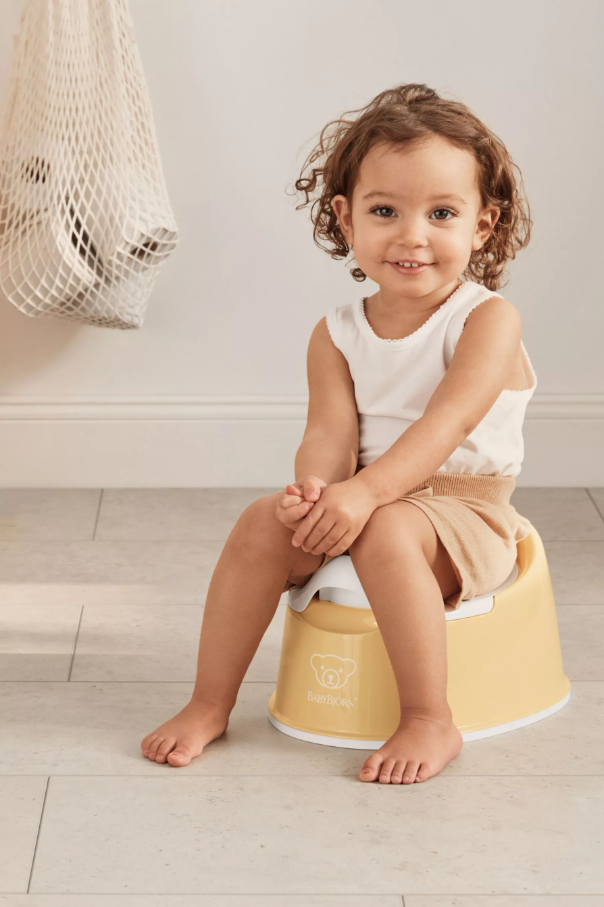 Babybjorn Bacio Smart Potty Powder Yellow White