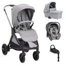 Chicco Trio Bellagio 2.0 Lunar Rock com First Seat Recline com Base Full 360